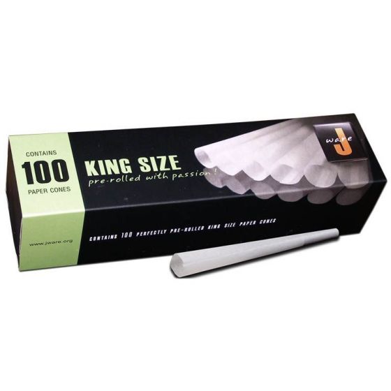 King Size Tubes JWare – 1×100 Cones