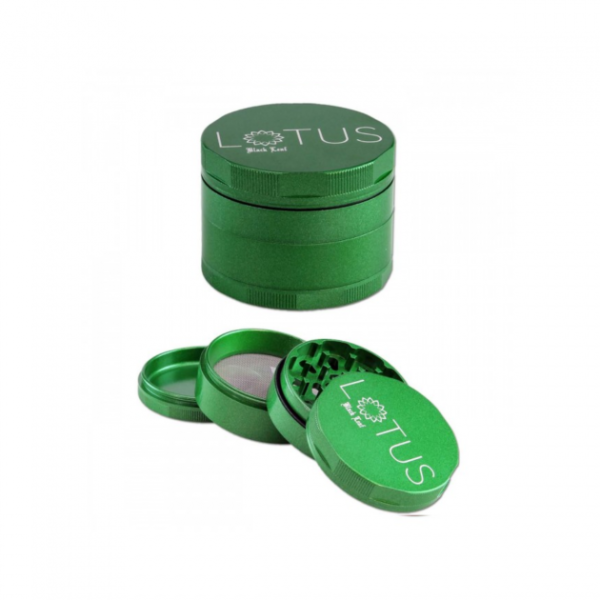 Lotus Keramik Grinder 4-teilig 63mm – Green