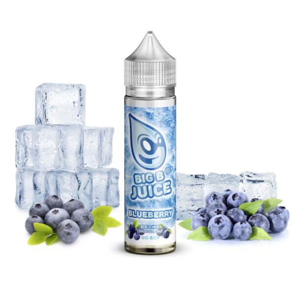 E-Liquid BIG B Juice ICE Line, Blueberry 50ml ”Shortfill”