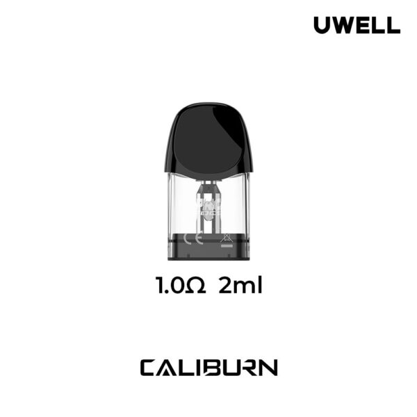 4 x Uwell Caliburn A3 Pod, 1.0 Ohm